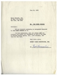 Two 1959 Agreements Signed by Moe Howard -- Regarding Three Stooges Performances & Payments -- Each Measures 8.5'' x 11'', Very Good Plus